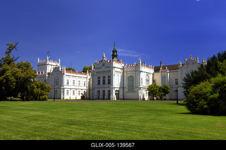 Martonvásár, Brunszvik-kastély-stock-foto