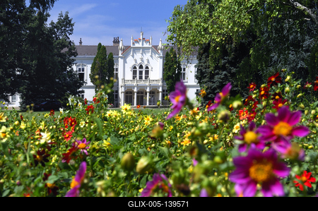 Martonvásár, Brunszvik-kastély-stock-foto