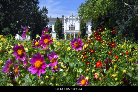 Martonvásár, Brunszvik-kastély-stock-foto