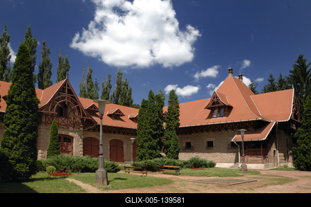 Parád, Cifra Istálló és Kocsimúzeum-stock-foto