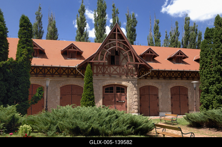 Parád, Cifra Istálló és Kocsimúzeum-stock-foto