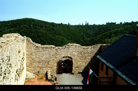 Magyaregregy, Máré vára-stock-foto