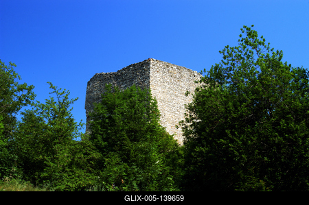 Magyaregregy, Máré vára-stock-foto