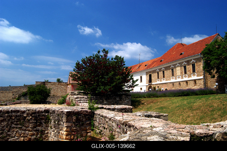A pécsváradi vár-stock-foto