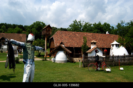 Orfűi Tájház és Kemencés Udvar-stock-foto
