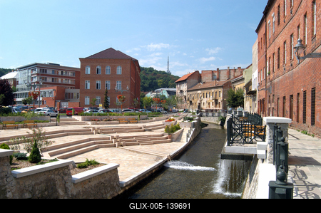 Miskolc, Szinva terasz-stock-foto