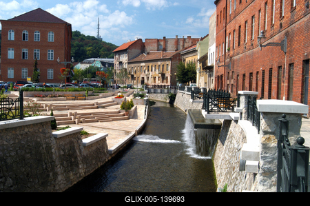Miskolc, Szinva terasz-stock-foto
