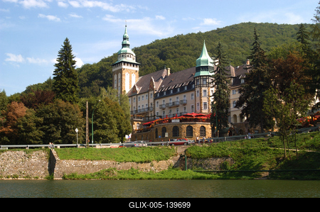 Miskolc - Lillafüred, Palotaszálló-stock-foto