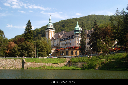 Miskolc - Lillafüred, Palotaszálló-stock-foto