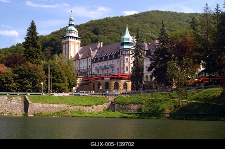 Miskolc - Lillafüred, Palotaszálló-stock-foto