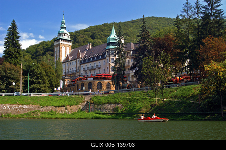 Miskolc - Lillafüred, Palotaszálló-stock-foto