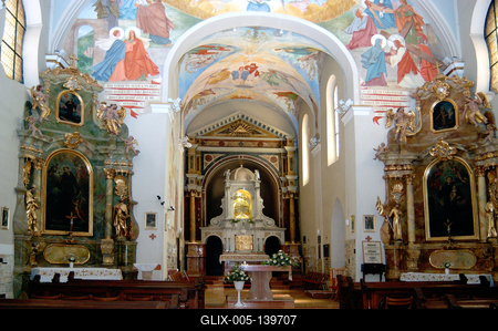 Siklós - Máriagyűd, Sarlós Boldogasszony kegytemplom-stock-foto