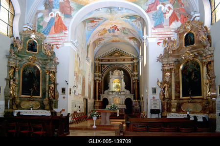 Siklós - Máriagyűd, Sarlós Boldogasszony kegytemplom-stock-foto