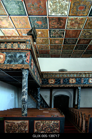 Drávaiványi, református templom-stock-foto