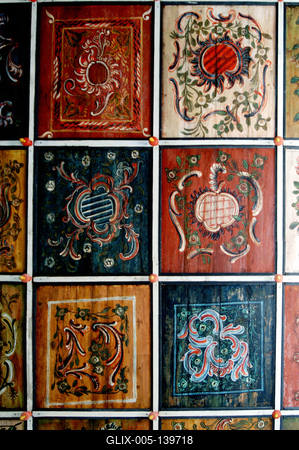 Drávaiványi, református templom-stock-foto