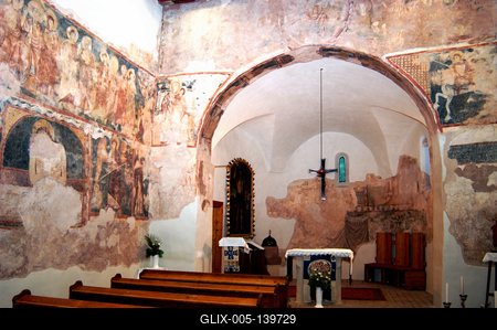 Cserkút, Keresztelő Szent János templom-stock-foto