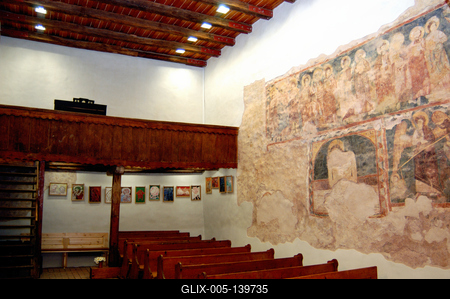 Cserkút, Keresztelő Szent János templom-stock-foto