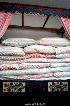 A zengővárkonyi Tájház-stock-foto