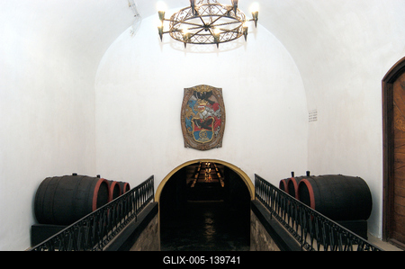 Tokaj, Rákóczi Pince-stock-foto