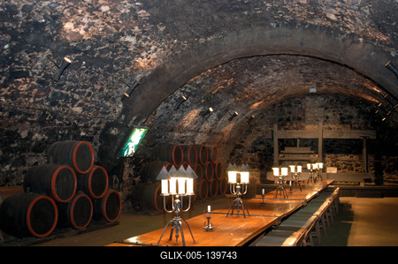 Tokaj, Rákóczi Pince-stock-foto