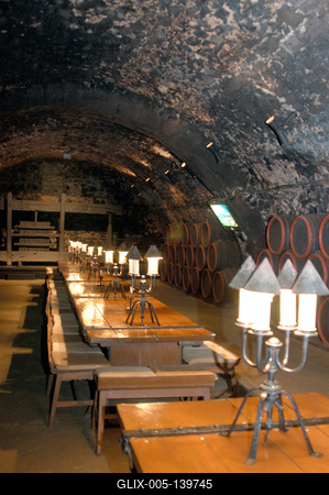 Tokaj, Rákóczi Pince-stock-foto