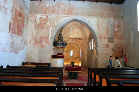 Vizsoly, Református templom-stock-foto