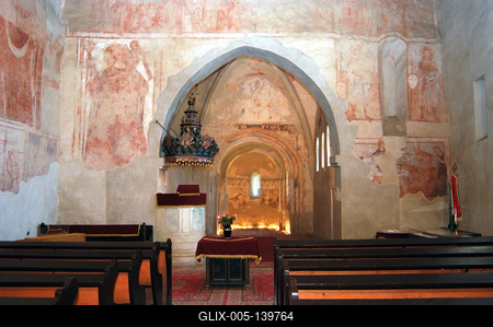 Vizsoly, Református templom-stock-foto