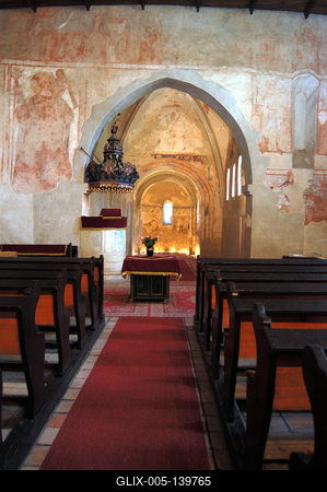 Vizsoly, Református templom-stock-foto