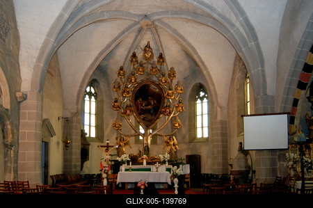 Gyöngyöspata, Római katolikus templom-stock-foto