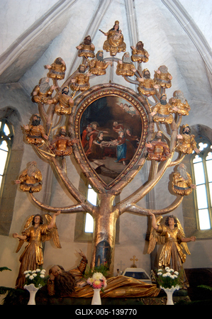 Gyöngyöspata, Római katolikus templom-stock-foto