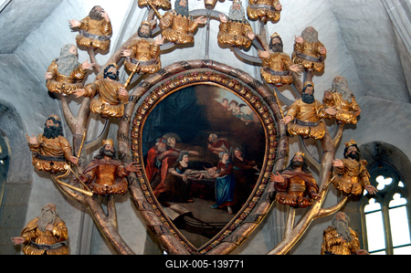 Gyöngyöspata, Római katolikus templom-stock-foto