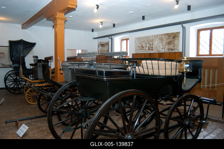 Parád, Cifra Istálló és Kocsimúzeum-stock-foto