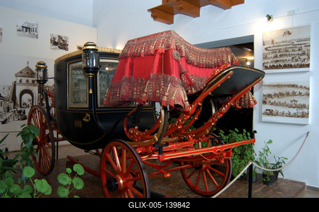 Parád, Cifra Istálló és Kocsimúzeum-stock-foto