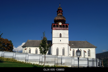 Tolcsva, Római katolikus templom-stock-foto