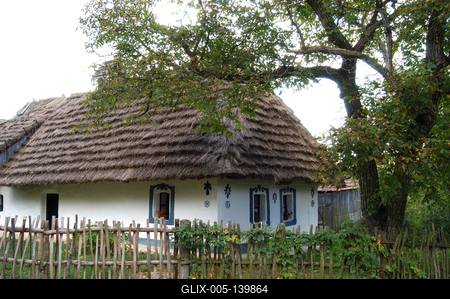 A Füzéri Tájház-stock-foto