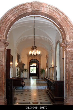 A Károlyi-kastély Füzérradványban-stock-foto