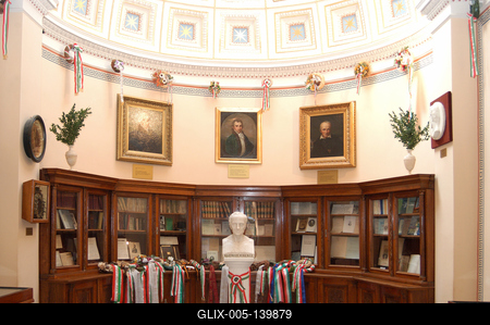 Sátoraljaújhely - Széphalom, Kazinczy Ferenc Emlékcsarnok-stock-foto