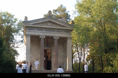 Sátoraljaújhely - Széphalom, Kazinczy Ferenc Emlékcsarnok-stock-foto