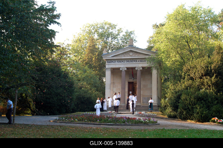 Sátoraljaújhely - Széphalom, Kazinczy Ferenc Emlékcsarnok-stock-foto