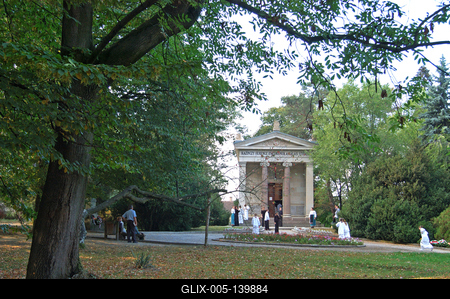 Sátoraljaújhely - Széphalom, Kazinczy Ferenc Emlékcsarnok-stock-foto