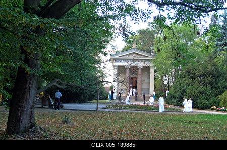 Sátoraljaújhely - Széphalom, Kazinczy Ferenc Emlékcsarnok-stock-foto