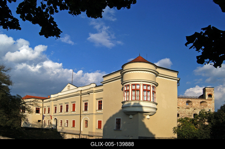 Sárospatak, Rákóczi-vár-stock-foto