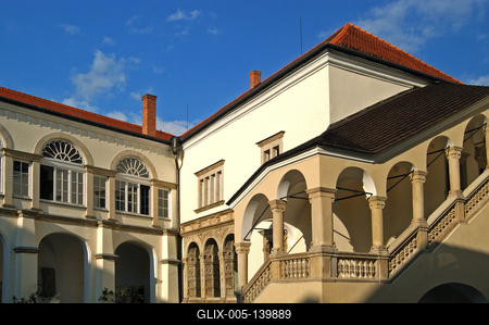 Sárospatak, Rákóczi-vár-stock-foto