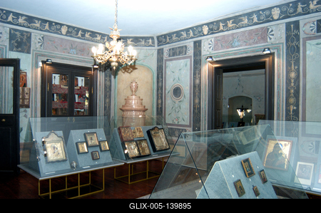 Tokaji Múzeum, Béres Béla egyházművészeti gyűjteménye-stock-foto