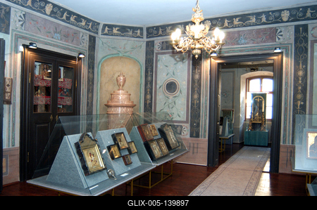 Tokaji Múzeum, Béres Béla egyházművészeti gyűjteménye-stock-foto