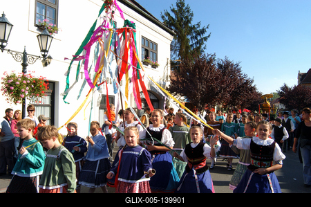 Tokaj-Hegyaljai Szüreti Napok-stock-foto