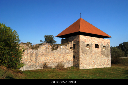 Az Ónodi vár-stock-foto