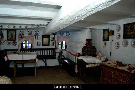 Tard, tájház és skanzen-stock-foto