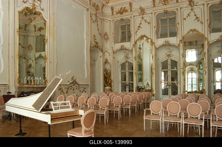 Fertőd, Esterházy-kastély-stock-foto