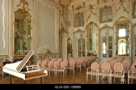 Fertőd, Esterházy-kastély-stock-foto